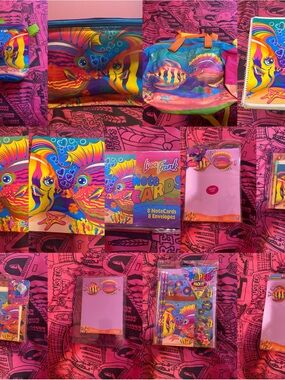 Vintage Lisa Frank Kissing Fish Collection
